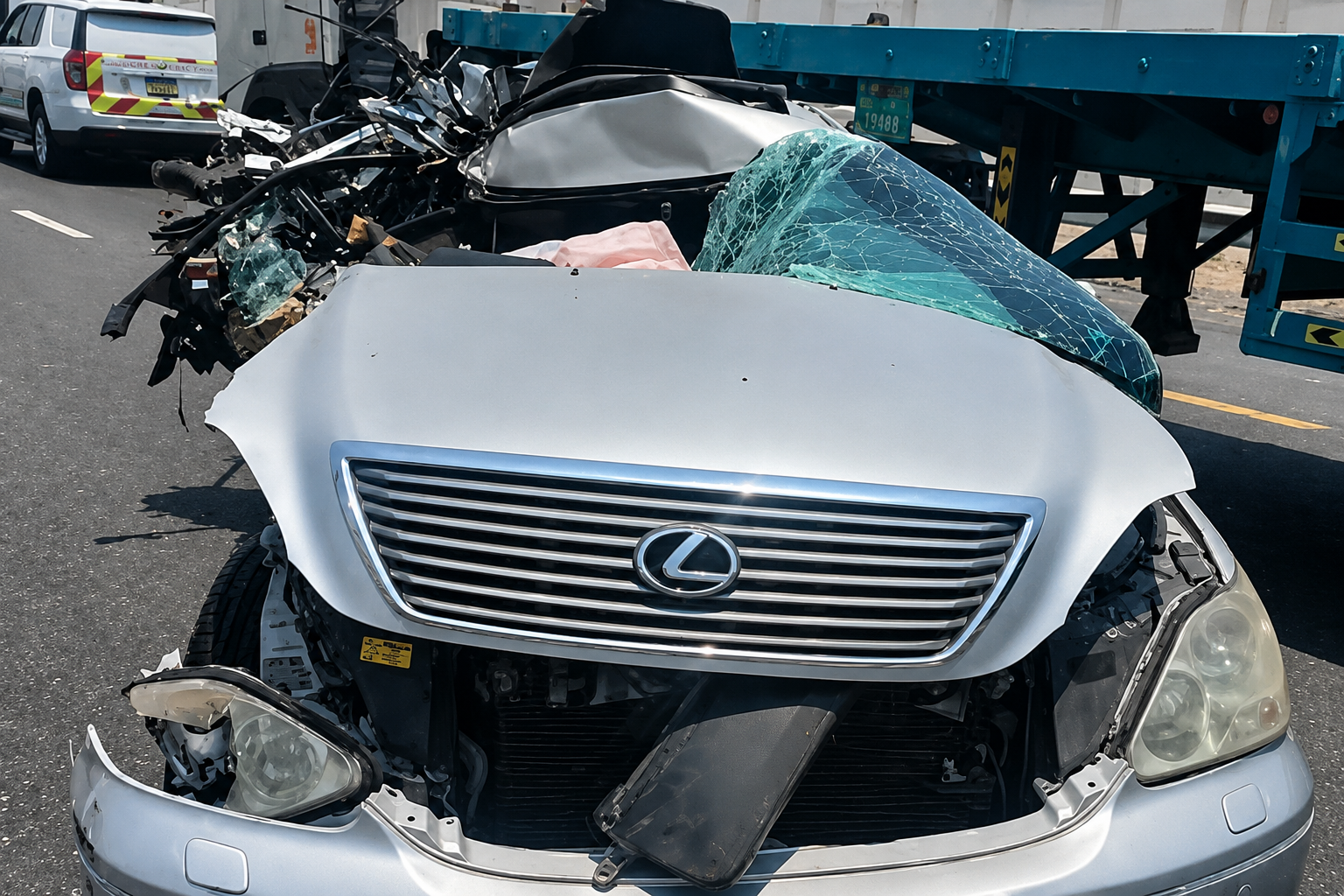 Mother, Baby Die as Car Slams Into Parked Truck in UAE